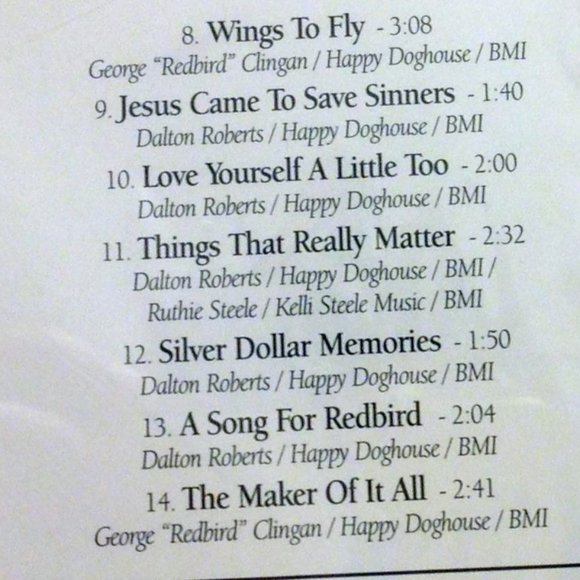 Country Gospel - Dalton Roberts CD - Picture 5 of 5